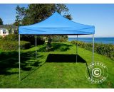 Dancover - Pop up gazebo FleXtents Pop up canopy Folding tent pro Steel 3x3 m Blue - Blue