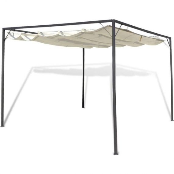 Garden Gazebo with Retractable Roof Canopy28667-Serial number 40786