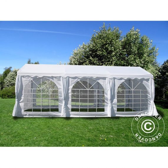 Marquee Party tent Pavilion UNICO 3x6 m, White - White 5710828556744 5710828556744