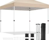 Pavilion Folding pavilion Waterproof fast One Touch Pavilion Pop up canopy tent, metal struts Party tent with bag, roof size 3x3m, UV protection 786552979253 1019623