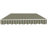 Greenbay 4.5x3m Garden Awning Replacement Fabric Top Cover Front Valance Multi-Stripe 5059490022301 602AW4530FAMS