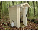 Wooden Composting Eco Toilet Glamping Allotment Rural Fertilizer Compost Air Ventilation 5055438718534 2882