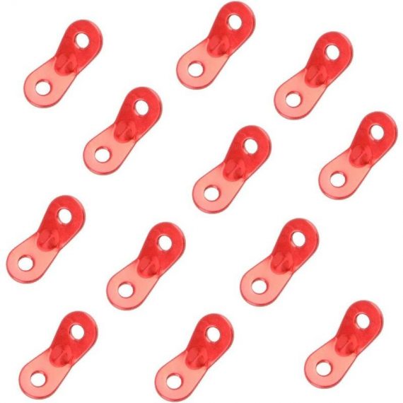 Camping Rope Tensioner Lightweight Aluminum Alloy Rope Adjuster 12 Pieces for Tent Tarp Awning Hiking, BR-Life 9466991869315 LOW025095