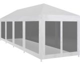 Emerie 12m x 3m Steel Party Tent by Dakota Fields - Black 5045645283208 BUK45112