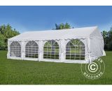Marquee Party tent Pavilion UNICO 5x8 m, White - White 5710828557260 5710828557260