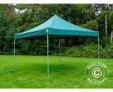Pop up gazebo FleXtents Pop up canopy Folding tent Xtreme 60 4x4 m Green - Green 5710828935808 5710828935808