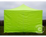 Pop up gazebo FleXtents Pop up canopy Folding tent PRO 4x4 m Neon yellow/green, incl. 4 sidewalls - Neon yellow/green 5710828645691 5710828645691