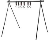 Lifcausal - Outdoor Tent Camping Aluminum Portable Tripod Folding Shelf Tourist Drying Rack Camping Hanger l 4502190465141 DS_SP14551L_SY220906