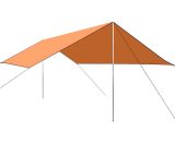 Superseller - Camping Awning Canopy uv Protection Rain Fly Tarp Sunshade Shelter Picnic Blanket for Outdoor Camping Hiking Backpacking Picnic 805384216180 Y18380C-M|750