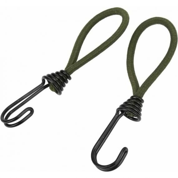Camping Tent Pegs, 2 PCS Lightweight and Durable Multifunctional Canopy Hooks for Travel 9661545514349 QE-9166
