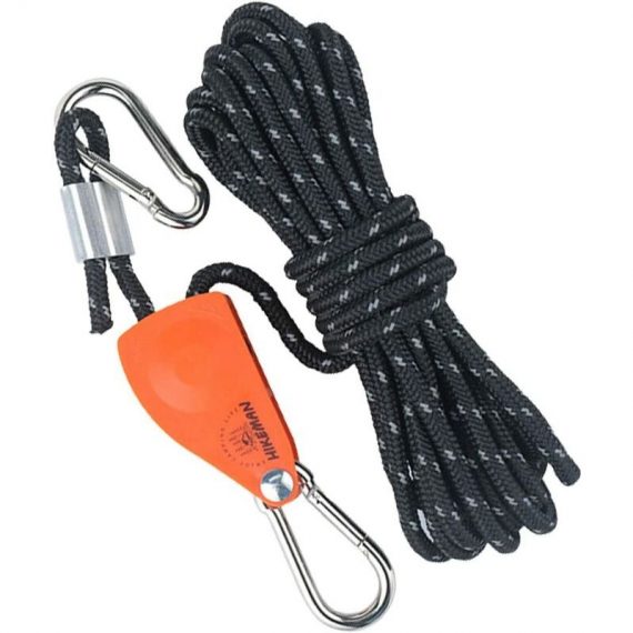 Outdoor Tent Rope | Outdoor Camping Rope with Adjuster, Adjustable Tent Tie Downs,Utility Rope with Turnbuckles for Tent Tarp, Awning Shelter 9477929950586 MM-OSUK-8202