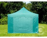 Dancover - Pop up gazebo FleXtents Pop up canopy Folding tent pro 4x6 m Green, incl. 8 sidewalls - Green 5710828706989 5710828706989