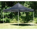Pop up gazebo FleXtents Pop up canopy Folding tent Xtreme 60 3x3 m Black - Black 5710828935068 5710828935068