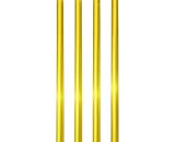 Collapsible Tarp Poles Adjustable Camping Tent Poles for Tarp Awnings Canopy Rain Fly Shelter gold yellow 32mm 2.8m 4502190361689 DS_SP18291G_SY221011
