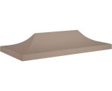 Party Tent Roof 6x3 m Taupe 270 g/m² Vidaxl Taupe 8720286189672 8720286189672