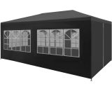 Party Tent 3x6 m Anthracite Vidaxl Anthracite 8718475709435 8718475709435