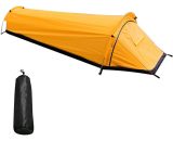 Backpacking Tent Outdoor Camping Sleeping Bag Tent Lightweight Single Person Tent,model:Yellow 787830652998 Y13145Y