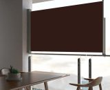 Patio Retractable Side Awning 160x300 cm,Brown 755924451338 48349UK