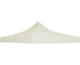 Party Tent Roof 3x3 m Cream VDTD29149 - Topdeal VDTD29149_UK