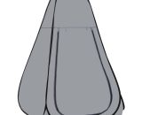 Topdeal - Pop Up Shower Tent Grey FF93070_UK 7894236249660 FF93070_UK