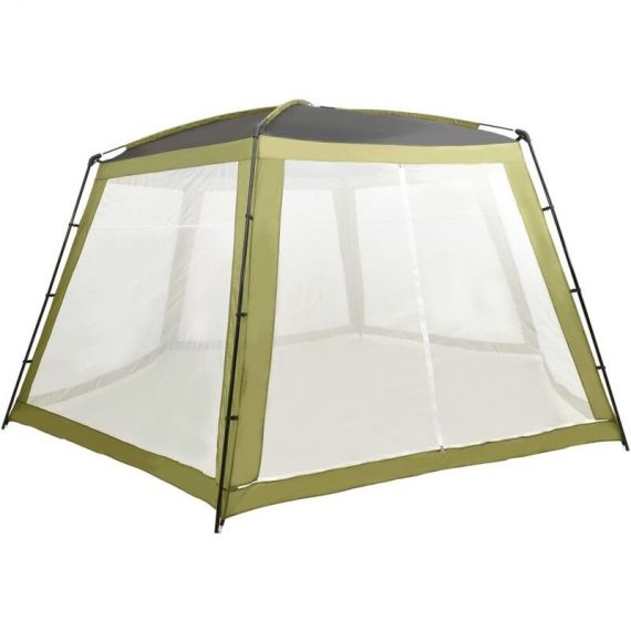 Topdeal - Pool Tent Fabric 660x580x250 cm Green FF93041_UK 7894236249523 FF93041_UK