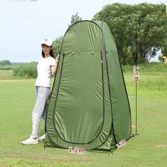 Bearsu - Vinteky Pop Up Folding Shower Tent Changing Cabin Toilet Portable Clothes Private Tent Shower Camping Outdoor Shelter Locker Room Outdoor 6292854640332 BRU-4459