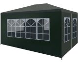 Hommoo - Party Tent 3x4 m Green VD29253 VD29253_UK
