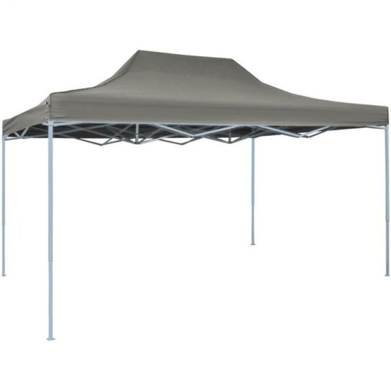 Professional Folding Party Tent 3x4 m Steel Anthracite - Hommoo DDvidaXL48895_UK
