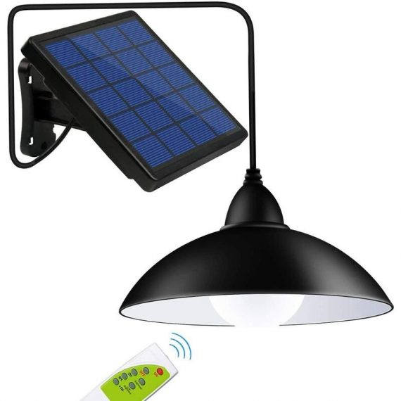 Lights Outdoor Indoor, 12 led (Equivalent to 50W Incandescent Brightness) Waterproof Remote Control Solar Pendant Light Hanging Lamp for Gazebo, BAYUK-8706 7613570326475