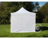 Dancover - Pop up gazebo FleXtents Pop up canopy Folding tent pro 3x3 m White, incl. 4 sidewalls - White 5710828212114 5710828212114
