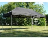 Dancover - Pop up gazebo FleXtents Pop up canopy Folding tent Xtreme 50 3x6 m Black, Flame retardant incl. 6 sidewalls - Black 5710828657946 5710828657946