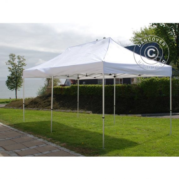 Dancover - Pop up gazebo FleXtents Pop up canopy Folding tent pro 3.5x7 m White - White 5710828814608 5710828814608