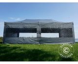 Dancover - Pop up gazebo FleXtents Pop up canopy Folding tent Xtreme 50 4x8 m Grey, incl. 6 sidewalls - Grey 5710828708938 5710828708938