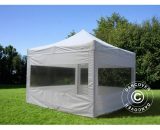 Dancover - Pop up gazebo FleXtents Pop up canopy Folding tent Xtreme 50 3x3 m White, incl. 4 sidewalls - White 5710828210950 5710828210950