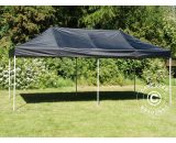Dancover - Pop up gazebo FleXtents Pop up canopy Folding tent Basic v.3, 3x6 m Black - Black 5710828864504 5710828864504