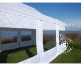Dancover - Pop up gazebo FleXtents Pop up canopy Folding tent pro 4x12 m White, incl. sidewalls - White 5710828512658 5710828512658