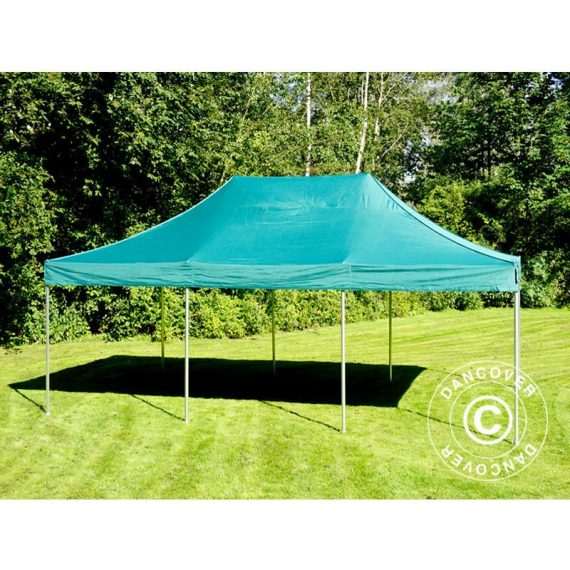Dancover - Pop up gazebo FleXtents Pop up canopy Folding tent pro 4x6 m Green - Green 5710828706972 5710828706972