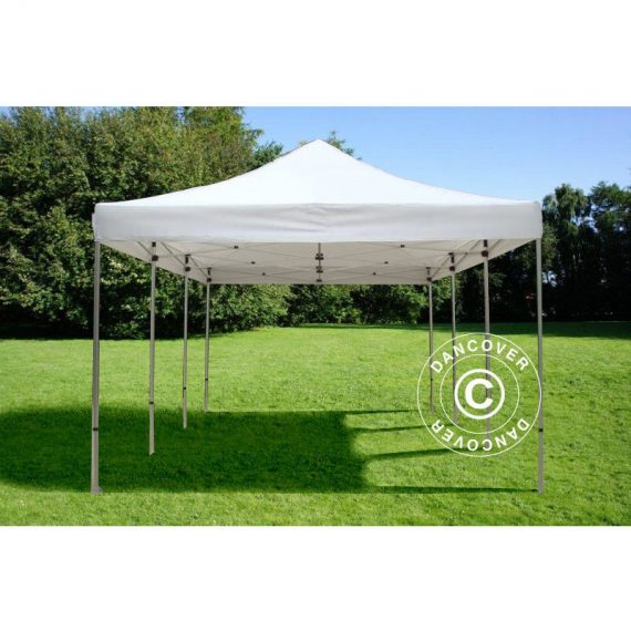Dancover - Pop up gazebo FleXtents Pop up canopy Folding tent pro 4x6 m White - White 5710828210097 5710828210097