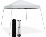 3M x 3M Pop up Gazebo Outdoor Instant Canopy Tent One-Person Setup W/ Carry Bag NP10848WH