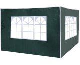 Garden Gazebo Marquee Replacement Exchangeable Side Panel Green 3m - Green - Outsunny 5060265999230 5060265999230