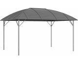 Vidaxl - Gazebo with Arch Roof 3x4 m Anthracite Anthracite 8720286189085 8720286189085