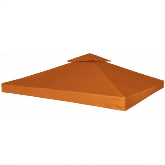 Gazebo Cover Canopy Replacement 310 g / m2 Terracotta 3 x 3 m VDTD26289 - Topdeal VDTD26289_UK 7738219430068