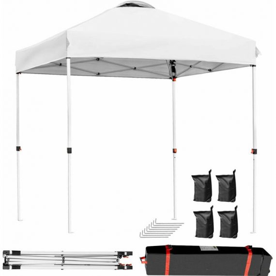 Portable Pop up Gazebo Outdoor Garden Canopy Party Tent Camping Sun Shelter NP10054WH 615200218799