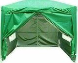 3 x 3m Garden Pop Up Gazebo Marquee Patio Canopy Wedding Party Tent - Green 700-0088 5056391901407