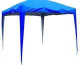 3x3m Top Cover for Outdoor Pop Up Gazebo Garden Marquee Tent Replacement Blue 614APG30BU-TC 7425650346286