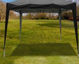 3x3m Pop Up Gazebo Garden Marquee Patio Outdoor Party Tent Wedding Canopy Black ZP-PUP-NS30BK 7425650346064