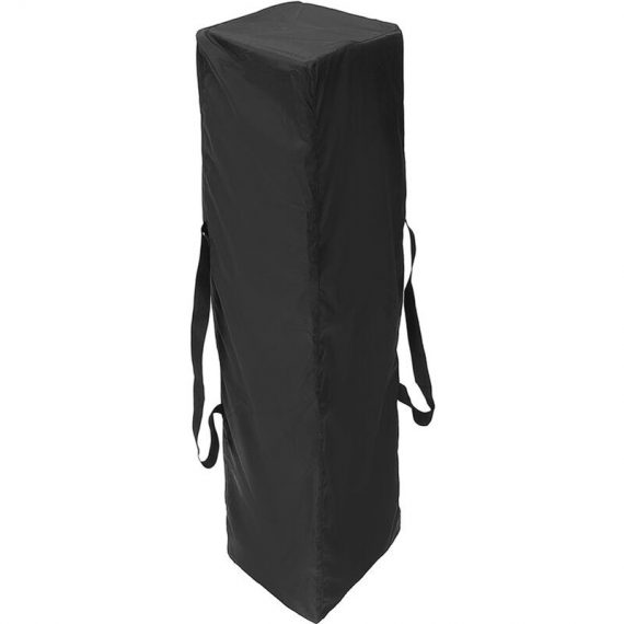 Canopy Tent Gazebo Anti-UV Waterproof Polyester Carry Storage Bag 140X34X34CM Black POA3600005