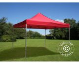 Dancover - Pop up gazebo FleXtents Pop up canopy Folding tent pro 4x4 m Red - Red 5710828210608 5710828210608